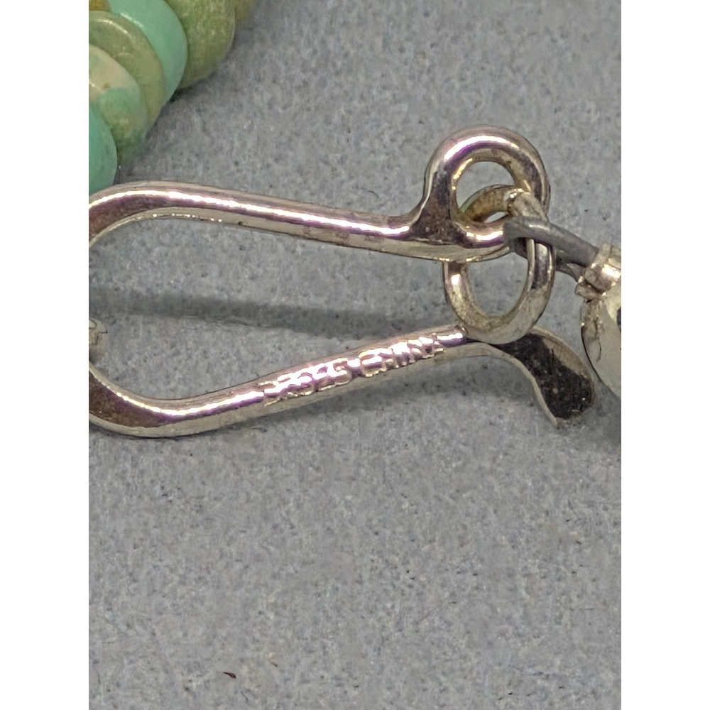 Jay King Necklace Green Turquoise Sterling Silver Mine Finds Bead - Picture 11 of 12